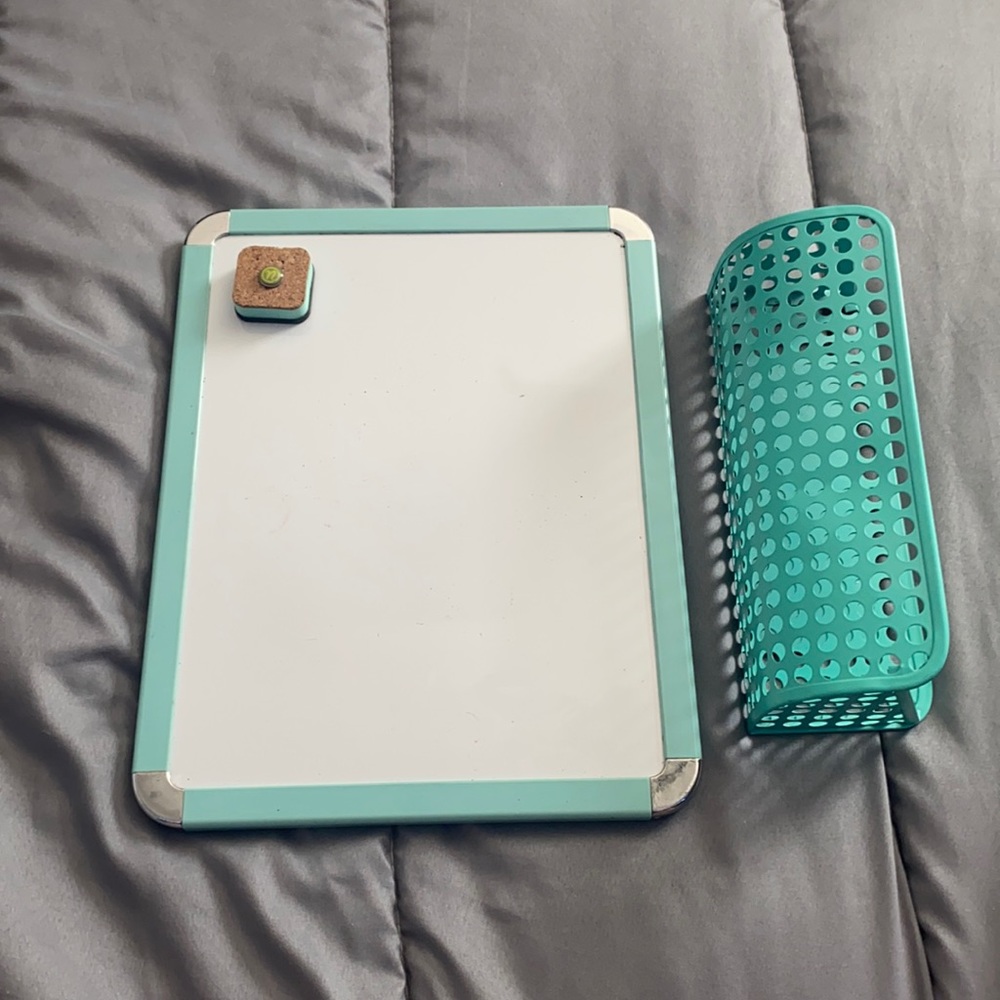 TEAL DRY ERACE BOARD
